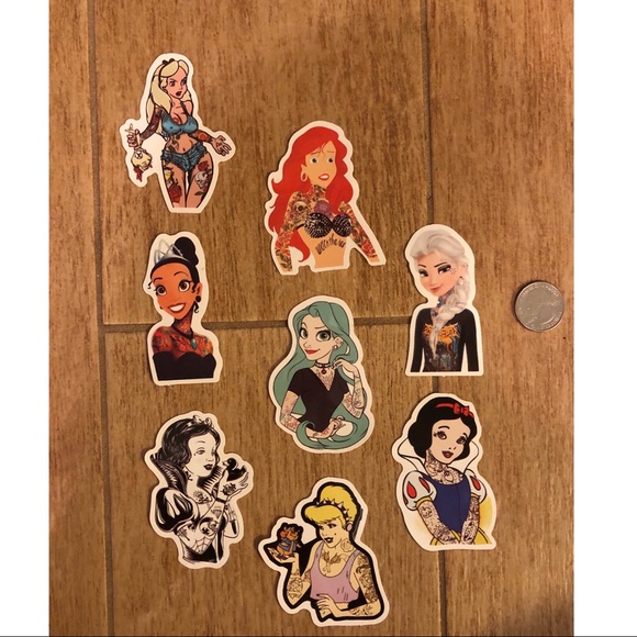 Free Free 221 Gothic Tattooed Disney Princesses Svg SVG PNG EPS DXF File